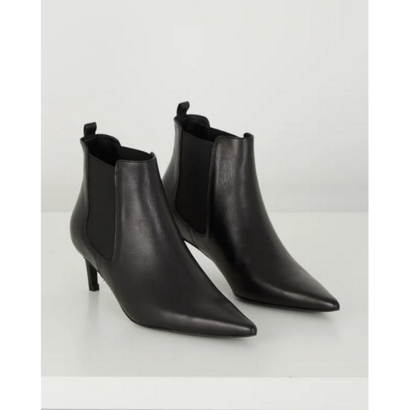 💕ANINE BING💕 Stevie Boots ~ Black Leather 37 New Without Box - Picture 8 of 16